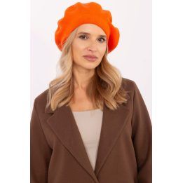 Moteriška beretė su antena viršuje AT, oranžinė