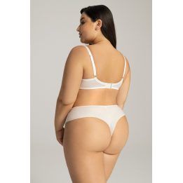 Nėriniuota liemenėlė Ava Lingerie, kreminė