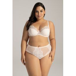 Plius dydžio nėriniuota liemenėlė Ava Lingerie, kūno