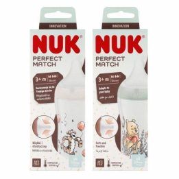 Silikoninis buteliukas kūdikiams su Pūkuotuku 260 ml