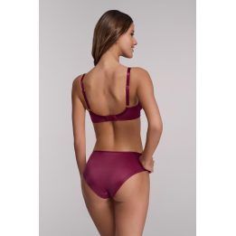 Liemenėlė su nėriniais Ava Lingerie, bordo