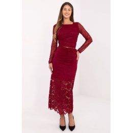 Sijonas klostuotas Italy Moda – raudona
