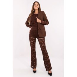 Kelnės laisvo kirpimo Italy Moda – ruda