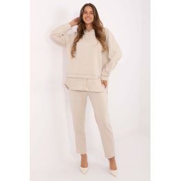 Paltas ilgas Italy Moda – smėlio