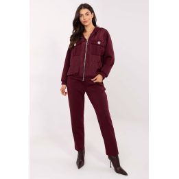 Paltas Italijos stiliaus Italy Moda – raudona