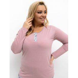 Moteriška didelių dydžių pižama Forever Pink, tamsiai rožinė