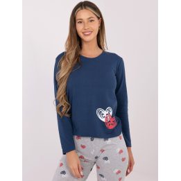 Pižama tamsiai mėlyna Du-Pi