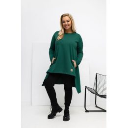Tunika moteriška oversized Relevance – žalia
