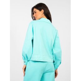 Moteriška oversize striukė, turkio