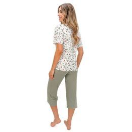 Pižama MELISA 3/4 Donna – kreminė