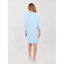 Moteriška sportinė suknelė Basic Feel Good, šviesiai mėlyna
