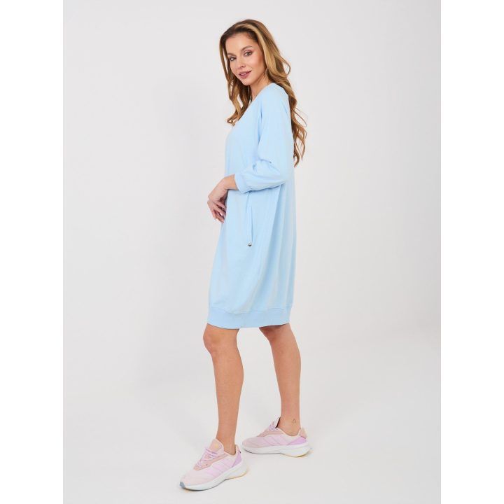 Moteriška sportinė suknelė Basic Feel Good, šviesiai mėlyna