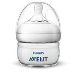Buteliukas 60 ml su minkštu čiulptuku Natural Avent