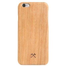 Medinis dėklas iPhone 6(s)/Plus Woodcessories EcoCase Cevlar, vyšnios spalvos