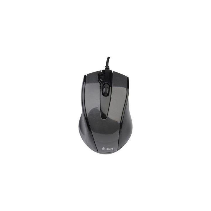Žaidimų pelė A4Tech V-Track, 1600 DPI, pilka