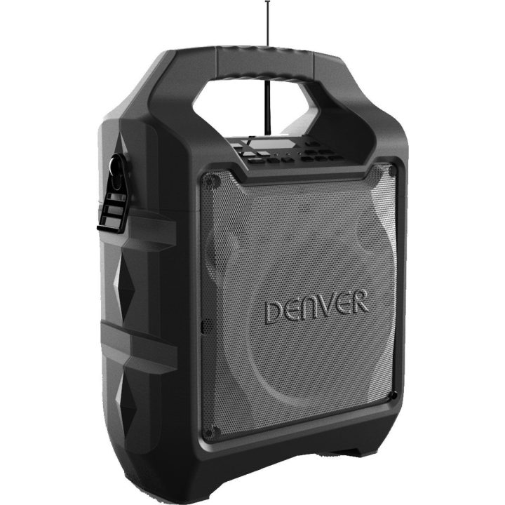 Nešiojamoji kolonėlė Denver, 20 W, juoda