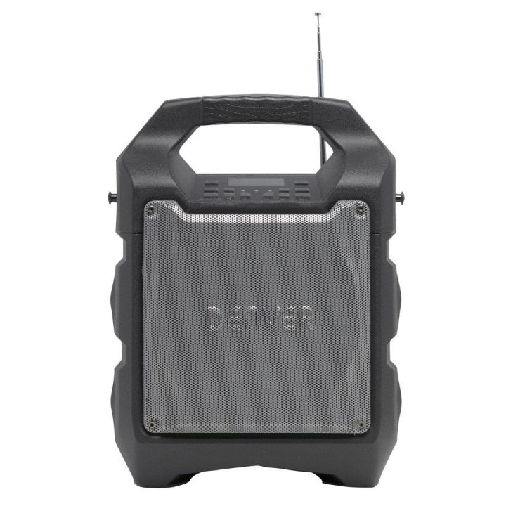 Nešiojamoji kolonėlė Denver, 20 W, juoda