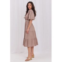 Suknelė Italy Moda, ruda