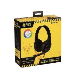 Tracer Gamezone Radian RGB Flow žaidimų ausinės su mikrofonu