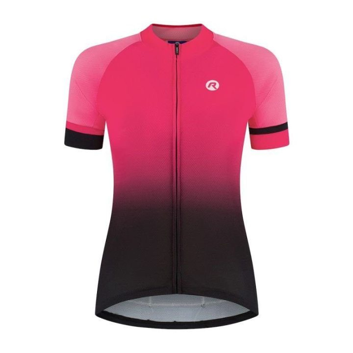Moteriški dviratininko marškinėliai Rogelli Gara Mostro II, rožiniai, 2XL