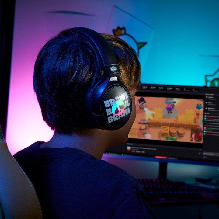 Belaidės žaidimų ausinės Brawl Stars Brawl Subsonic SA5731-BS1