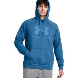 Vyriškas džemperis su gobtuvu Under Armour Rival Fleece, mėlynas
