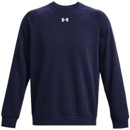Vyriškas džemperis Under Armour Rival Fleece Crew, tamsiai mėlynas