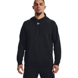 Vyriškas džemperis su gobtuvu Under Armour Rival Fleece, juodas