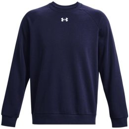 Vyriškas džemperis Under Armour Rival Fleece Crew, tamsiai mėlynas
