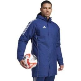 Vyriška Adidas striukė Tiro 24 Stadium Parka, mėlyna