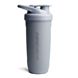 Nerūdijančio plieno shakeris SmartShaker Reforce Steel 900 ml – chaki