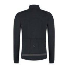 Vyriški dviratininko marškinėliai ilgomis rankovėmis Rogelli Essential Light, juodi, 2XL