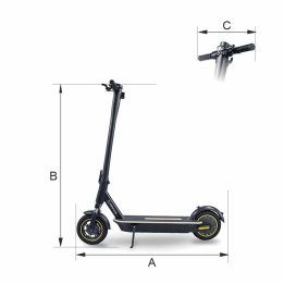 Manta MES1002J X-Rider elektrinis paspirtukas, 500 W, juodas