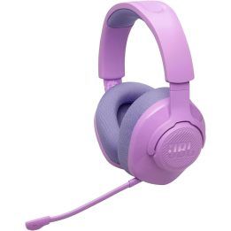 Belaidės žaidimų ausinės JBL Quantum 360, violetinės