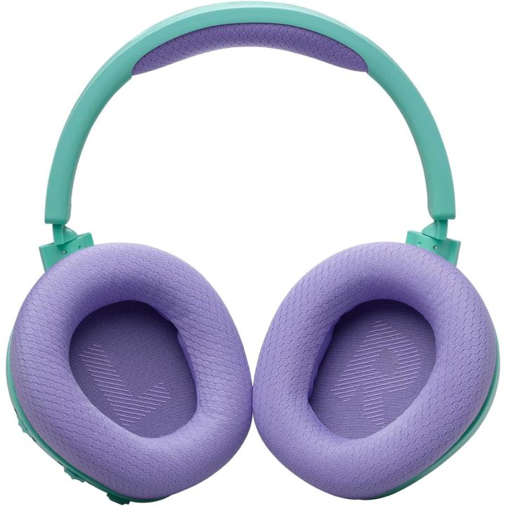 Belaidės žaidimų ausinės JBL Quantum 360, žalsvai mėlynos