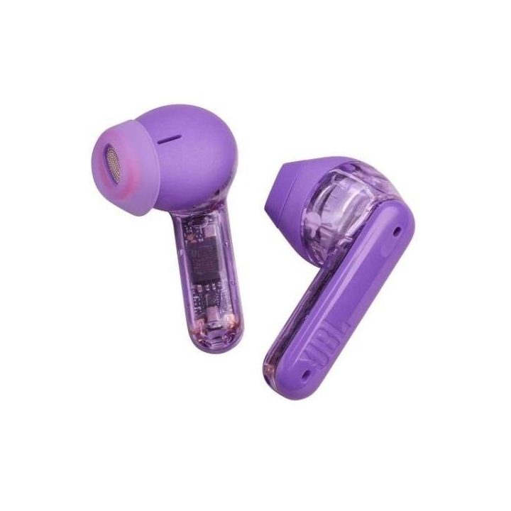 Belaidės ausinės su triukšmo slopinimu JBL Tune Flex NC, violetinės