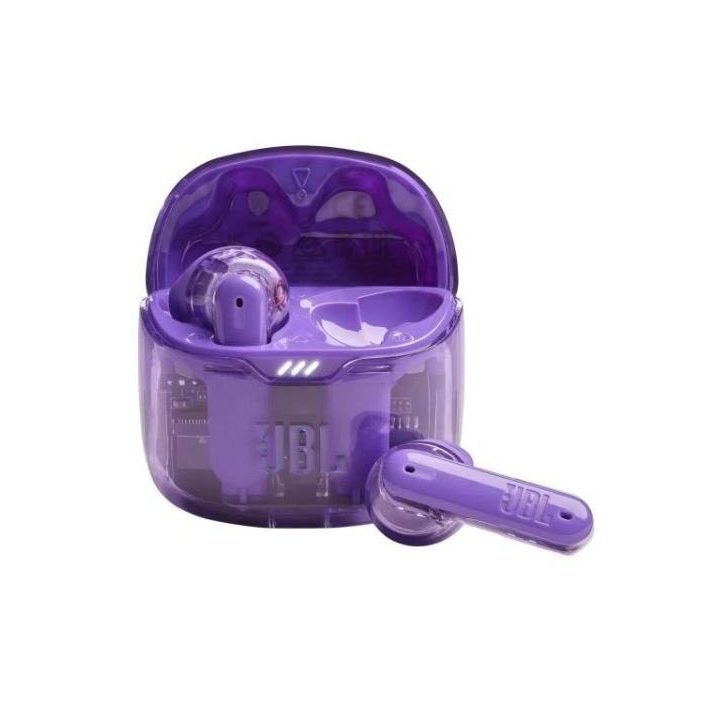 Belaidės ausinės su triukšmo slopinimu JBL Tune Flex NC, violetinės