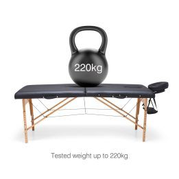 Rio MATA-EU/1.0 profesionalus itin lengvas nešiojamas masažo stalas, 70 cm