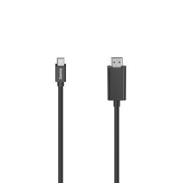 Hama mini DisplayPort į HDMI laidas 1,5 m, 4K, juodas