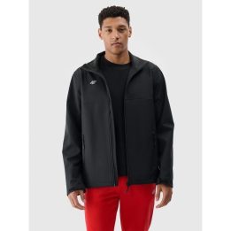 Vyriška softshell striukė 4F su NeoDry 5000 membrana, juoda