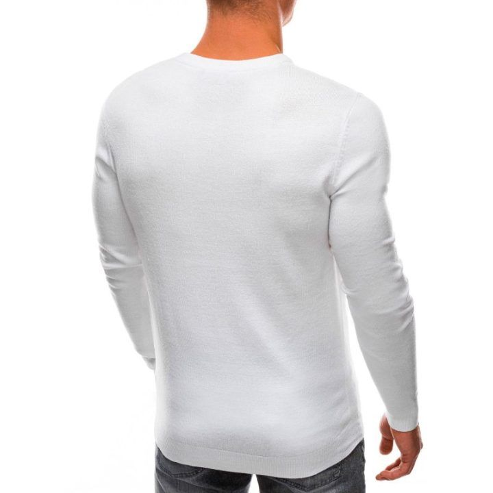 Men's sweater E199 - white
