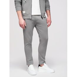 Vyriškas sportinis komplektas su užsegamu džemperiu OMBRE CLOTHING, pilkas