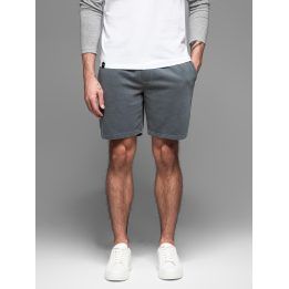 Vyriški tamsiai pilki laisvalaikio šortai Relaxed Fit
