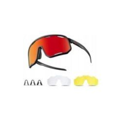 Sportiniai akiniai Rockbros su 3 keičiamais lęšiais