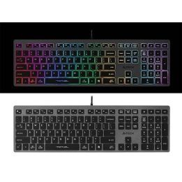 A4Tech Fstyler FX60H laidinė klaviatūra su foniniu apšvietimu