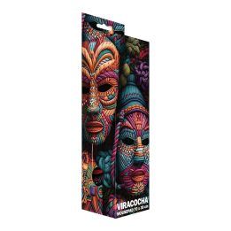 Sbox VIRACOCHA XL pelės kilimėlis, 70 × 30 cm, juodas su spauda