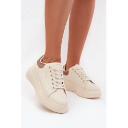 Moteriški laisvalaikio batai su platforma Step in style, smėlio