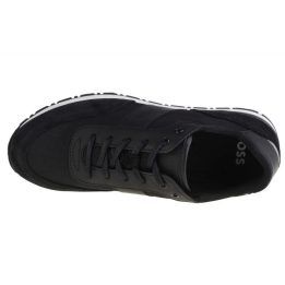 Vyriški laisvalaikio bateliai Boss Trainers Jr, juodi