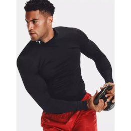 Vyriški termo marškinėliai Under Armour HeatGear, juodi