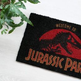 Jurassic Park durų kilimėlis, 40 x 60 cm